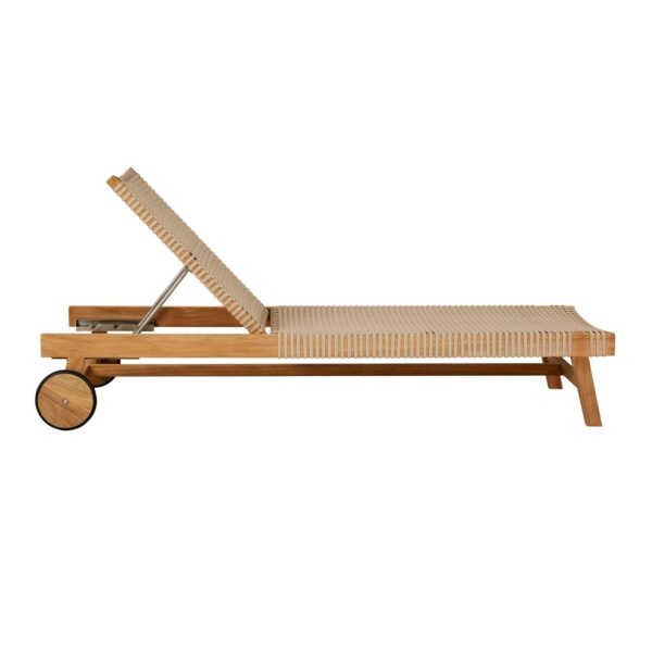 Hamptons Sunbed-Natural/Mist