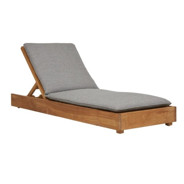 Haven Sunbed-NatTeak/MinGrey