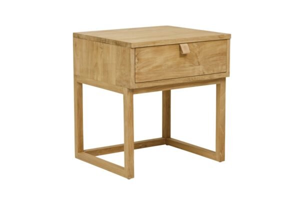 Willow Leather Tab Bedside-Tk