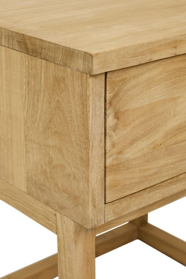 Willow Leather Tab Bedside-Tk