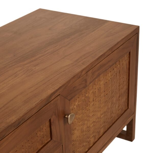 Hazel Entert Unit-Golden Teak