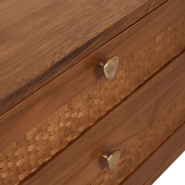 Hazel Entert Unit-Golden Teak