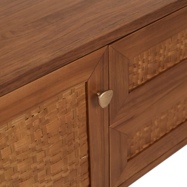 Hazel Entert Unit-Golden Teak