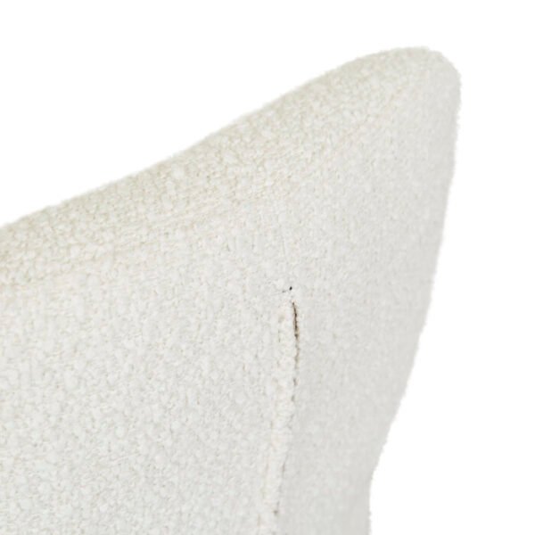 Nixon Arm Chair-Snow Boucle