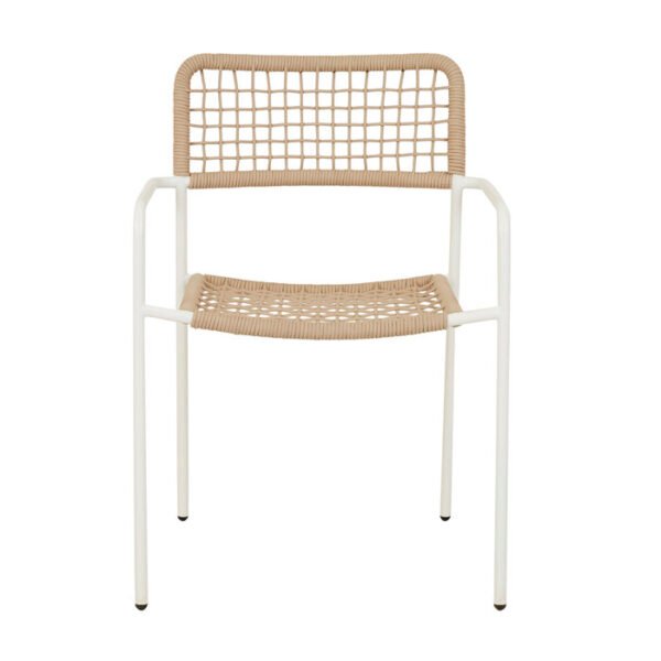 Pier Rope Dining ArmCh-White