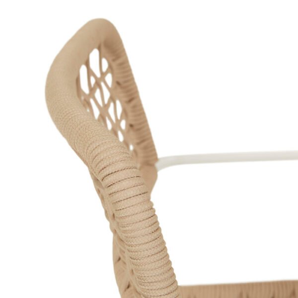 Pier Rope Dining ArmCh-White