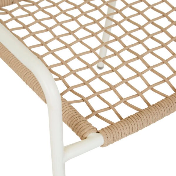 Pier Rope Dining ArmCh-White