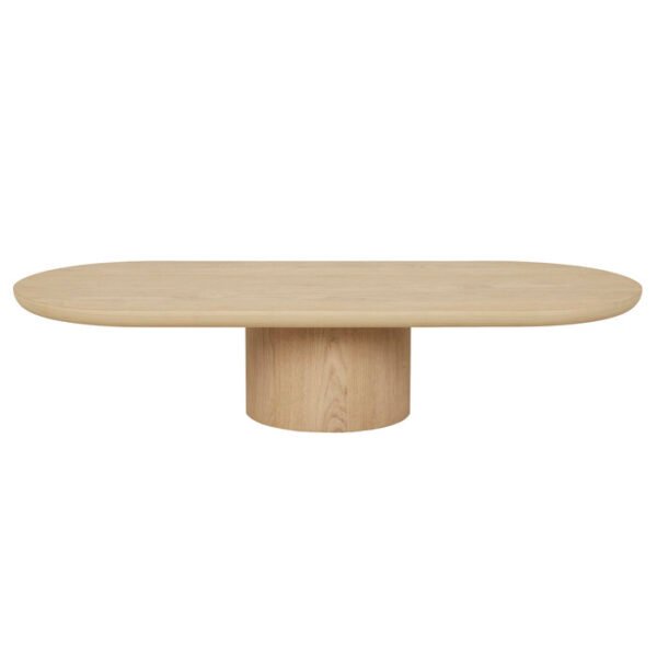 Seb Pedestal CoffeeTb-Natural Oak