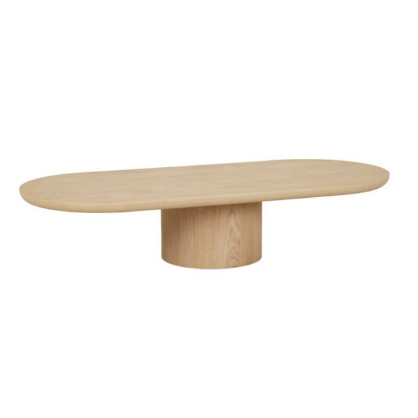 Seb Pedestal CoffeeTb-Natural Oak