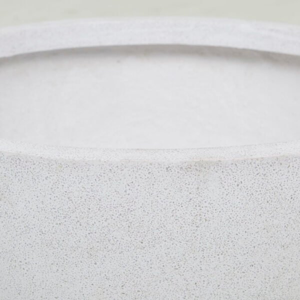 Tropea Round Planter – White