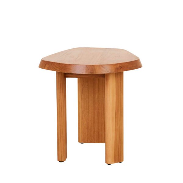 Trove Pebble Side Tbl-Nat Teak
