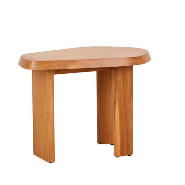 Trove Pebble Side Tbl-Nat Teak