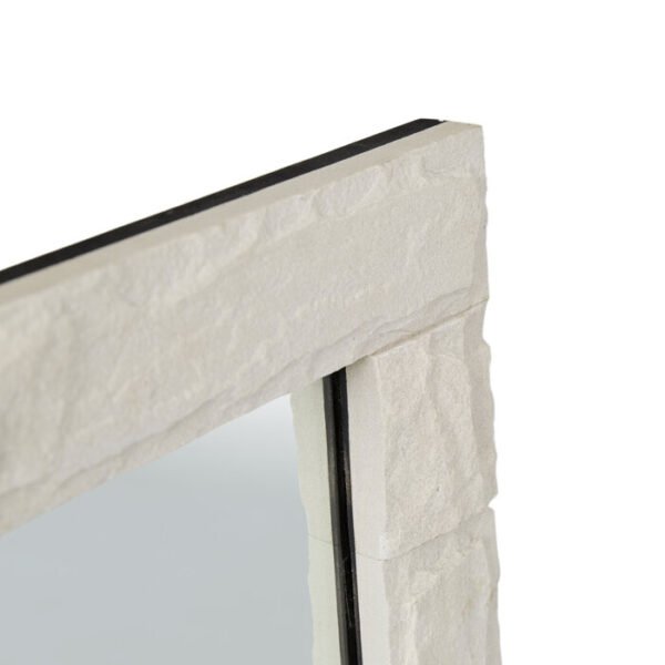 Rufus Rectangle Mirror-Sandstn