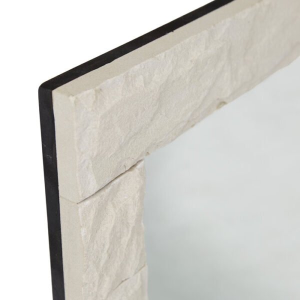 Rufus Rectangle Mirror-Sandstn