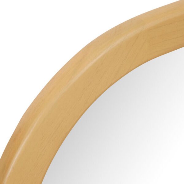 Trove Pinch Med Mirror-Natural/Brass